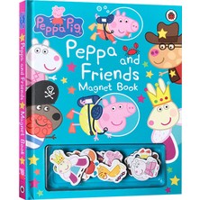 Krulen Ingilizce Resimli Çocuk Kitabı Magnet Kitap Domuzcuk ve Arkadaşları Peppa ve Arkadaşları Magnet (Yurt Dışından)