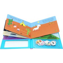 Krulen Ingilizce Resimli Çocuk Kitabı Magnet Kitap Domuzcuk ve Arkadaşları Peppa ve Arkadaşları Magnet (Yurt Dışından)