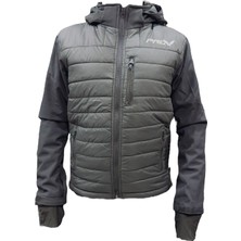 Prosev Pro Softjell Korumasız Rüzgar Su Geçirmez Mont Siyah