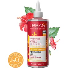 URBAN Care Hibiscus&Shea Butter Kıvırcık ve Dalgalı Saçlara Özel Miselar Şampuan-Sülfatsız-340 ML