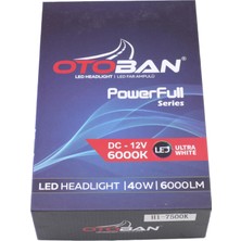 Otoban LED H1 Power Ful 25W 7500 K