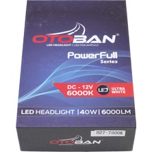 Otoban LED H27 Power Ful 25W 7500 K