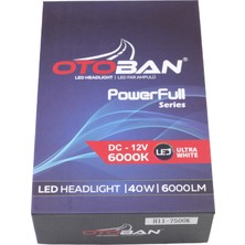 Otoban LED H11 Power Ful 25W 7500 K