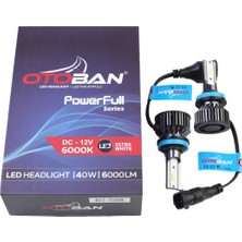 Otoban LED H11 Power Ful 25W 7500 K