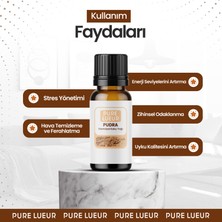 Pure Lueur Pudra Esansiyel Uçucu Koku Yağı Buhurdanlık Yağı Difüzör Esansı Hobi Esans Ortam Oda Kokusu 10 ml