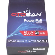 Otoban LED H7 Power Ful 25W 7500 K