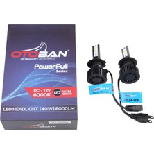 Otoban LED H7 Power Ful 25W 7500 K