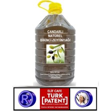 Elif Cafe Çandarlı Natural  Birinci Zeytinyağı 5 lt Pet Şişe zeytinyağı 5 litre 1 adet