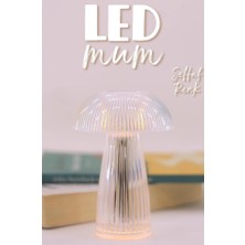 BK Commerce LED Mum Kristal Tip 3 Adet Pil Dahil Dumansız Alev Ledli Yapay Dekoratif Mum Işığı Şeffaf PT429