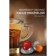 Jacobs Lungo 6 Classic Nespresso Uyumlu Alüminyum Kapsül Kahve 10 Adet X 10 Paket