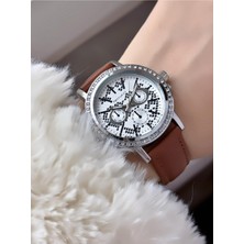 Ferrucci  kadın Deri Kordon Kol Saati