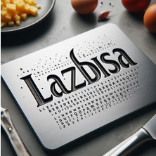 Lazbisa Silver Serisi Mutfak Bıçak Seti Pide Börek Pizza Salata Bıçağı Günlük Kullanım (MFT-8965)