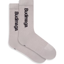 Erkek Gri Antrenman Fitness Tenis Spor Çorap