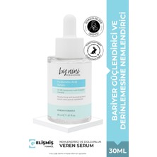 By Nini Bariyer Güçlendirici ve Derinlemesine Nemlendirici Hyaluronik Asit Serum 30 ml