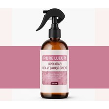 Pure Lueur Japon Kiraz Çiçeği Parfü mlü Oda ve Çamaşır Spreyi Kumaş Kokusu Japanese Cherry Room Spray 250 ml