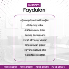 Pure Lueur Amber Parfü mlü Oda ve Çamaşır Spreyi Ortam ve Kumaş Kokusu Amber Romantic Room Spray 250 ml