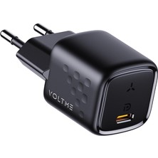 Voltme V2003 Revo Siyah 20W Usb-C Şarj Cihazı