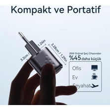 Voltme V2003 Revo Siyah 20W Usb-C Şarj Cihazı