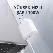 Voltme V2026 Revo Beyaz 100W Cca Gan Şarj Cihazı