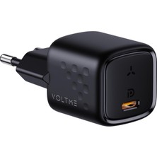 Voltme V2008 Revo Siyah 30W Usb-C Şarj Cihazı