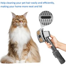Qcuiil Evcil Hayvan Bakım Fırçası ve Uzatma Vakum Hortumu Dyson V12 V11 V10 V8 V7 Elektrikli Süpürge Damat Aracı Eki (Yurt Dışından)