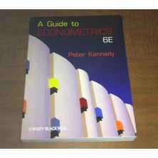 A Guide To Econometrics - Peter Kennedy