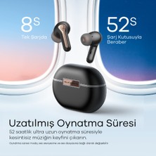 Soundpeats Capsule3 Pro Hi-Res 3+3 Mikforon 52 Saat Kullanım Süresi Anc - Enc Kablosuz 5.3 Bluetooth Kulaklık