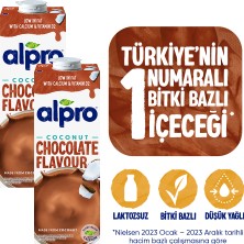 Alpro Çikolata Hindistan Cevizi Içeceği 2 x 1 lt Laktozsuz Bitkisel Vegan Süt