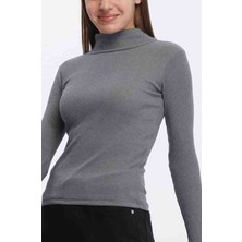 Unisex Yarım Balıkçı Yaka Body
