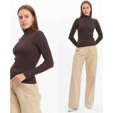 Unisex Yarım Balıkçı Yaka Body