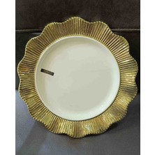 Royking Elizabeth Gold Yuvarlak Sunumluk