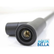 Aqua Bella Su Arıtma Cihazı İçin Lüks Musluk Mat Siyah - Su Arıtma Cihazı Bataryası Mat Siyah Siyah-Lüks