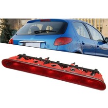 AR Oto Market Peugeot 206+ Plus Arka Bagaj Üçüncü Stop Lambası Ledli 1997-2012 6350K5