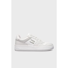 Tommy Jeans Logolu Deri Sneaker Ayakkabı Erkek Ayakkabı EM0EM01513 P06