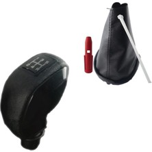 AR Oto Market Clio 3 Spor Vites Topuzu ve Körüğü Takım 5 Ileri Siyah Çerçeveli Körük + Spor Topuzu 3