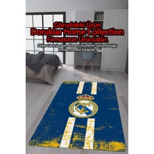 Doruklar Home Collection Kaymaz Taban Makinada Yıkanabilir Dijital Baskı Modern Desenli Genç Odası ve Çocuk Odası Halısı Dot Taban Halı