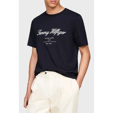 Tommy Hilfiger  Pamuk Regular Fit Bisiklet Yaka T Shirt Erkek T Shirt MW0MW33691 Dw5