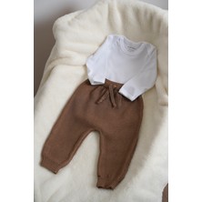 Ecowoco Pamuk Bebek Pantolon ve Body Seti
