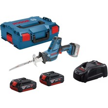 Bosch Gsa 18V-Lİ Compact 2x4.0 Ah +Gal 1800 Cv + L-Boxx