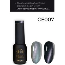 Cr-Oje 7d Gri Pembe Cat Eye-007 Kalıcı Oje (5 Ml)