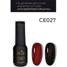 Cr-Oje Kalıcı Oje 7d Cat Eye-027 (5 ML) Kırmızı