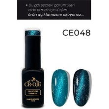 Cr-Oje Kalıcı Oje 7d Cat Eye-048 Mavi 12 ml