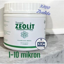 Tusorb , Zeolit /klinoptilolit MHA Aktif Ultra Mikronize 1-10 Mikron Toz