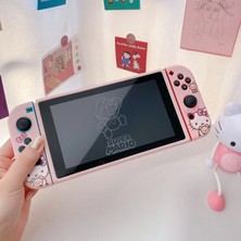 Banbo1 Nintendo Switch OLED Için Hello Kitty Düşmeye Karşı Koruyucu Kılıf (Yurt Dışından)