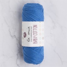 La Mia Baby Cotton Koyu Mavi El Örgü Ipi - L034 - 33635