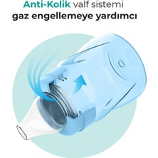 Mamajoo Damlatmaz Eğitici Kulplu Bardak, 160 ml, Powder Blue, 1 Adet