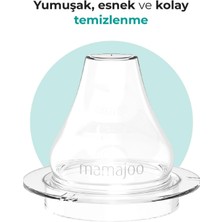 Mamajoo Damlatmaz Eğitici Kulplu Bardak, 160 ml, Powder Blue, 1 Adet