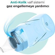 Mamajoo Damlatmaz Eğitici Kulplu Bardak, 270 ml, Powder Blue, 1 Adet