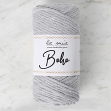 La Mia Boho Açık Gri Büküm Makrome Ipi - L044 - 34210