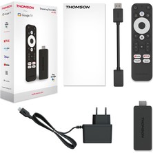 Streaming Stick 140 TV Stick 4K UHD Dolby Atmos Chromecast Android TV Media Player